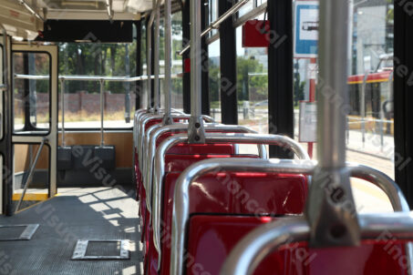 Siedzenia - tramwaj 105N 1