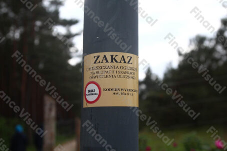 Zakaz plakatowania