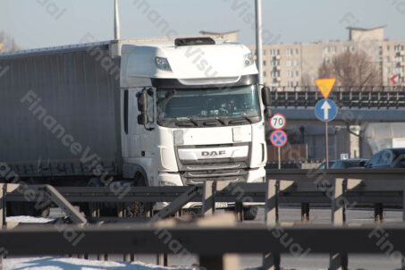 Ciężarówka Trasa Toruńska