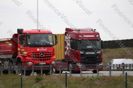 Ciężarówki autostrada