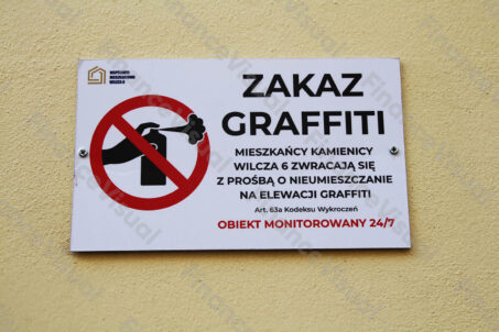 Graffiti zakaz