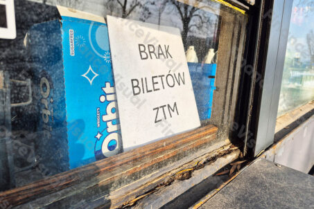 Kiosk - bilety ZTM