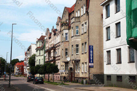 Lębork ulica kamienice 1