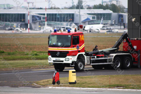 Lotnisko Okęcie straż pożarna