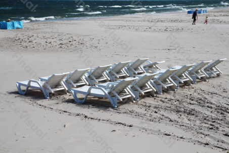 Plaża leżaki 1