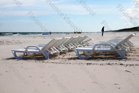 Plaża leżaki 2
