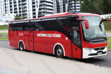Straż Pożarna autobus