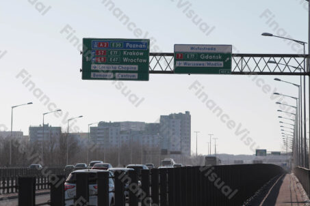 Trasa Toruńska tablica informacyjna