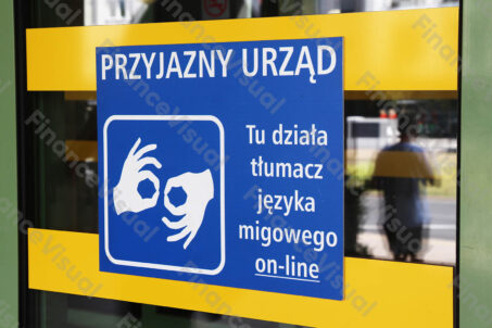 Urząd - tłumacz języka migowego