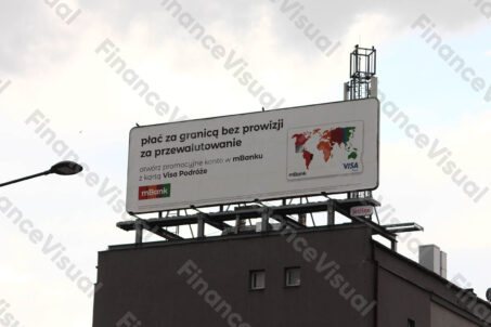 mBank billboard - przewalutowanie