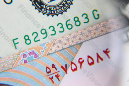 Dolar - rial irański numery banknotów