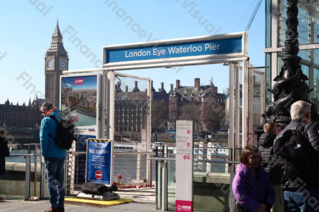 London Eye Waterloo Pier