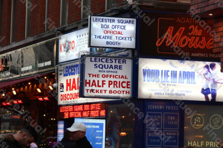 Londyn sklepy - ulica handlowa