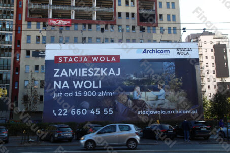 Archicom - Stacja Wola - billboard 1