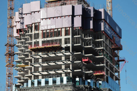 Biurowiec - Al. Jana Pawła II - budowa 1