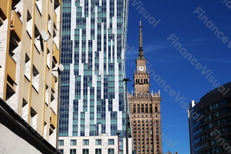 Pałac Kultury - ulica Złota