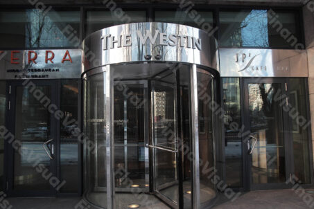 The Westin hotel - wejście