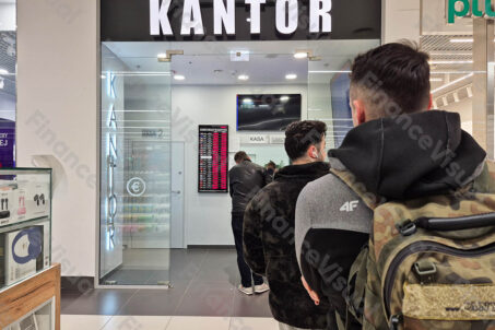Kantor - kolejka