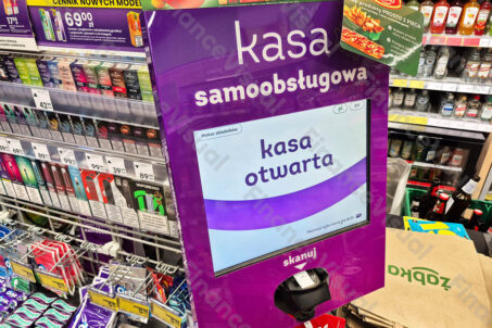Kasa samoobsługowa Żabka