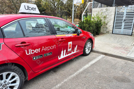 Uber Airport taxi