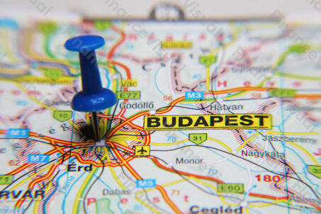 Budapeszt - mapa