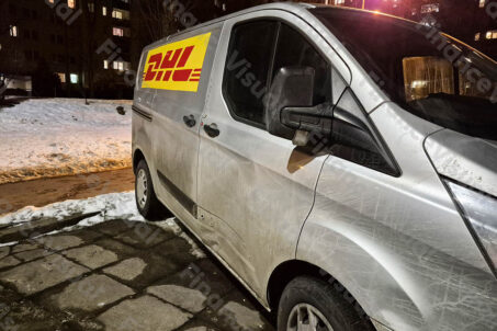 DHL furgonetka 22