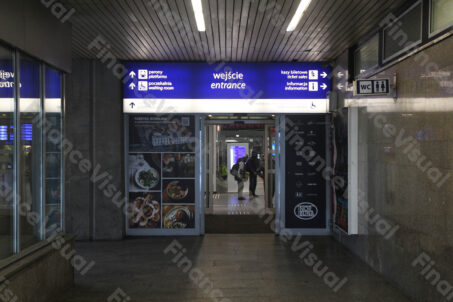 Dworzec Centralny - wejście