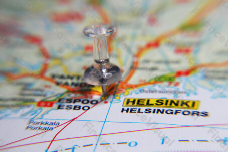 Mapa Helsinki
