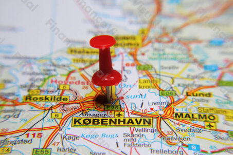 Mapa Kopenhaga