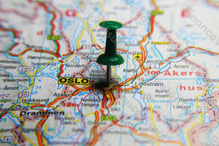 Mapa Oslo