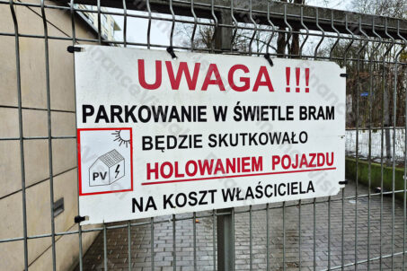 Parkowanie zabronione