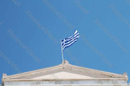 Parlament Grecji - flaga 2