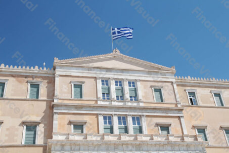 Parlament Grecji - flaga 3