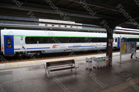 Pociąg Intercity - peron 2