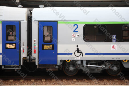 Pociąg Intercity - peron 5