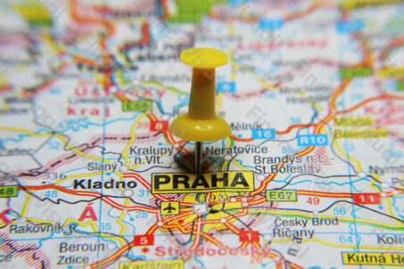 Praga - mapa