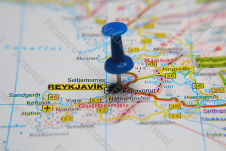 Rejkiawik - mapa