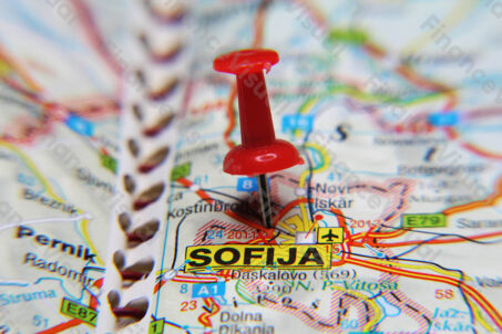 Sofia - mapa