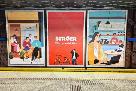 Stroer - reklama w metrze
