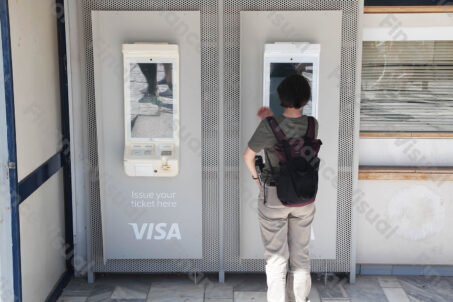 Visa automat biletowy