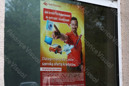 Bank Pocztowy plakat - kredyt