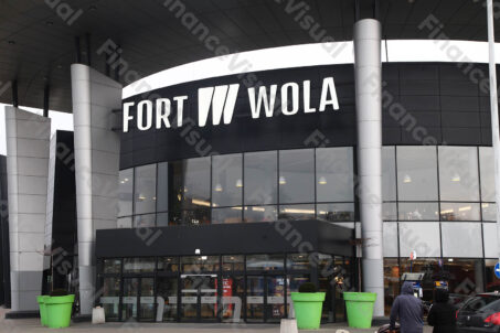 Fort Wola - wejście