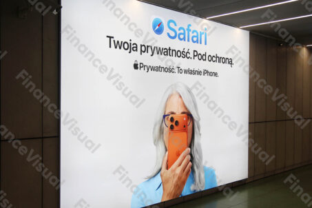 Safari przeglądarka - reklama