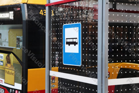 Autobus przystanek Warszawa