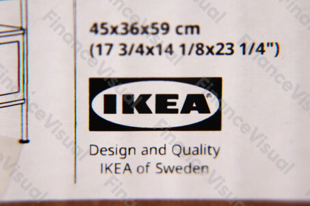 IKEA - etykieta na paczce