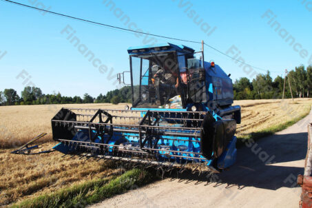 Kombajn Bizon - żniwa 3