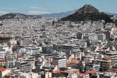 Panorama miasta - Ateny 3