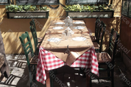 Restauracja - stoliki - Ateny