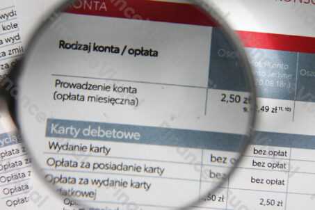 TOiP - opłaty - konta