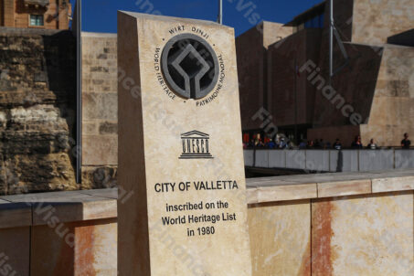 Valetta - tablica pamiątkowa